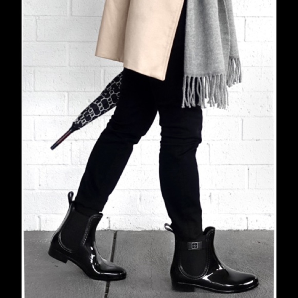 Däv Australia Glasgow Chelsea Rain Boots Black